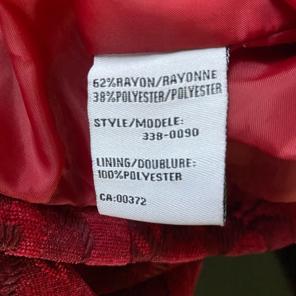 Lana Lee Red / Maroon Jacket - Picture 4 of 4